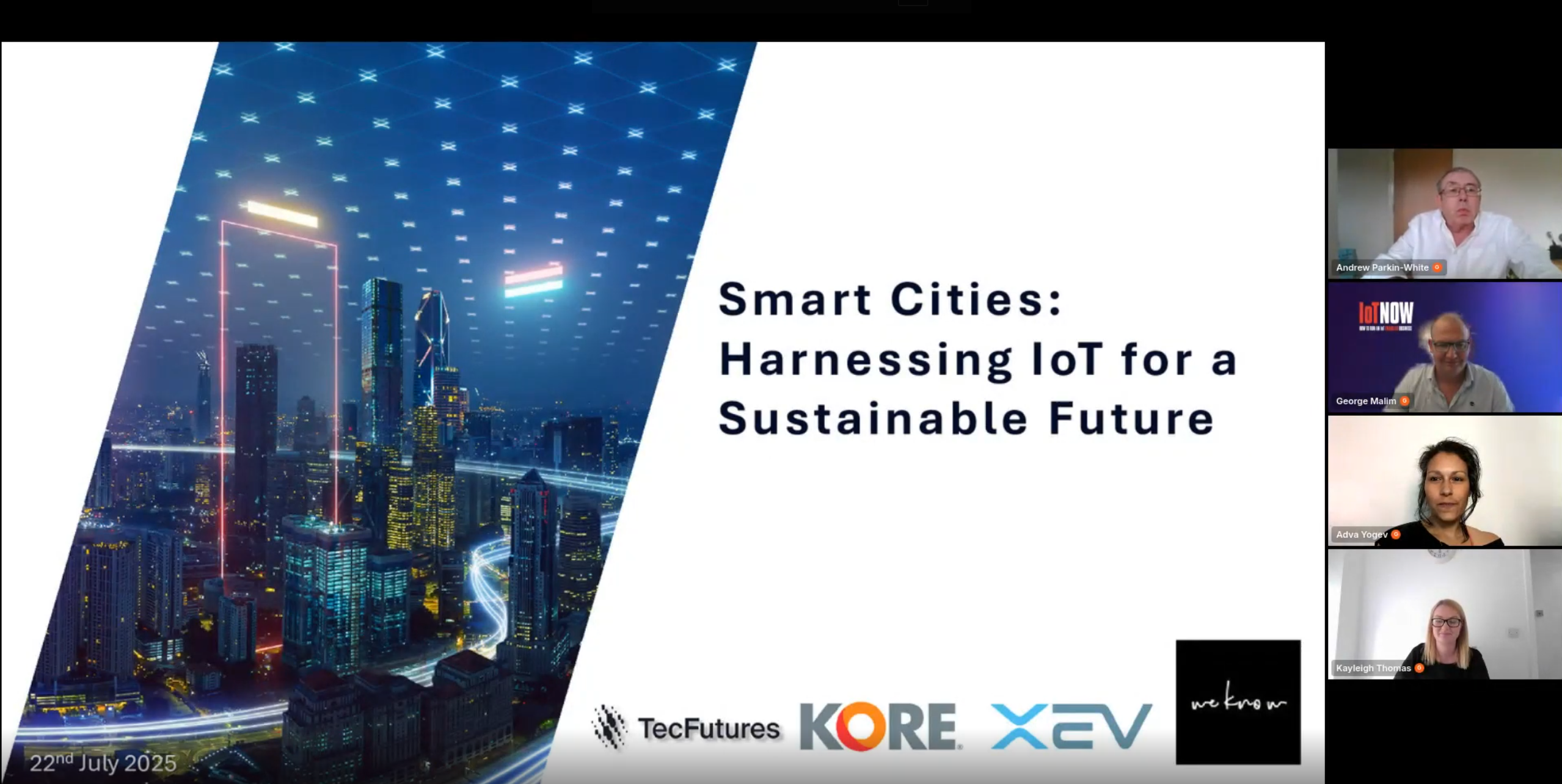 Smart Cities Harnessing IoT for a Sustainable Future