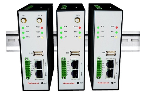 Rugged 4G LTE dual-SIM VPN M2M router launched by China's Robustel Technologies