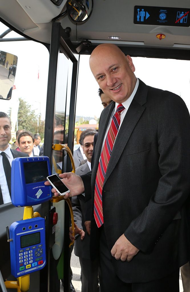 First mobile payment system for public transportation in Turkey launched by Turkcell