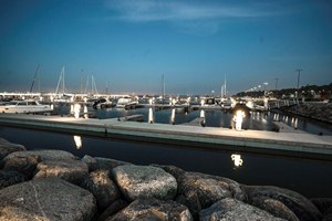 Smart City street lighting solution for the first smart marina in the Baltic Sea region