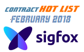 IoT Contract Hot List – January/February 2018