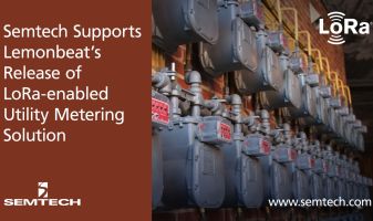 Semtech’s LoRa technology integrated in Lemonbeat’s utility metering solution