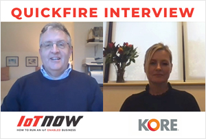 Quickfire Interview on AI in the Internet of Things with Gilli Coston, SVP, EMEA at KORE