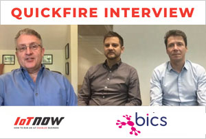 IoT Now Quickfire Video interview with BICS on IoT security threats to global businesses