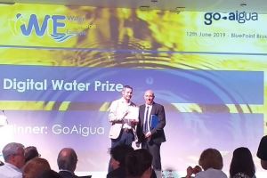 GoAigua wins the 2019 Digital Water Prize from Water Europe