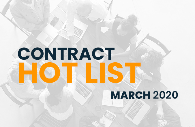 IoT Contract Hot List – January/February 2020