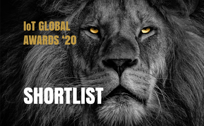 The shortlist nominees for the 2020 IoT Global Awards are…