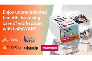Actility and Elsys launch workspace management starter kit focused on monitoring work areas 24/7