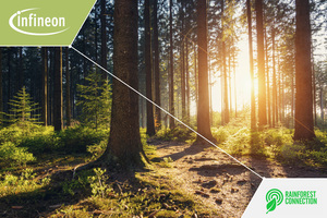 Infineon and Rainforest Connection create real-time monitoring system to detect wildfires