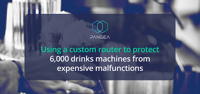 Using a custom router to protect 6,000 drinks machines from expensive malfunctions