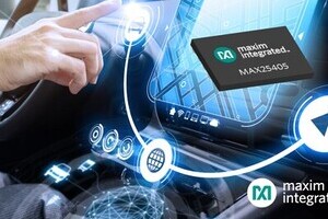 Maxim Integrated’s infrared-based gesture sensor detects hand gestures at greater distances