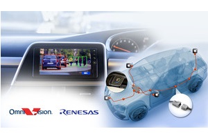 Renesas and OmniVision deliver integrated reference design for automotive camera systems