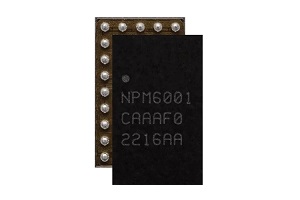 Nordic Semiconductor introduces nPM6001 power management IC for complex IoT applications with multiple power domains