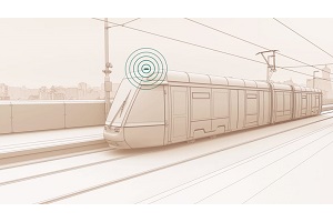 Supporting the increased bandwidth demands of light rail with new antenna range from HUBER+SUHNER