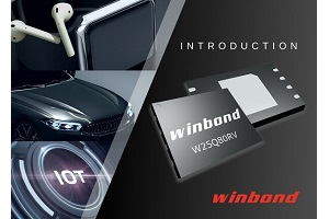 Winbond introduces 8Mb serial flash for edge devices in space constrained IoT applications
