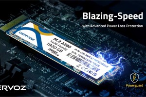 Cervoz introduces NVMe PCIe Gen3x4 SSDs with advanced power loss protection