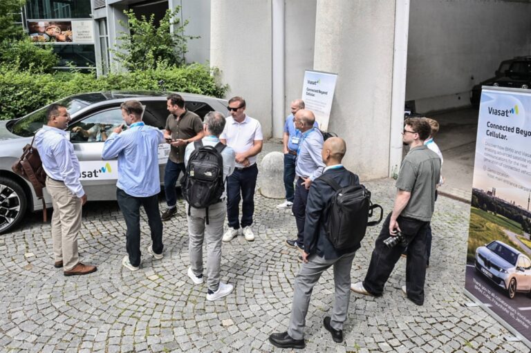 Viasat demonstrates first integrated automotive satellite voice call capability with BMW Group