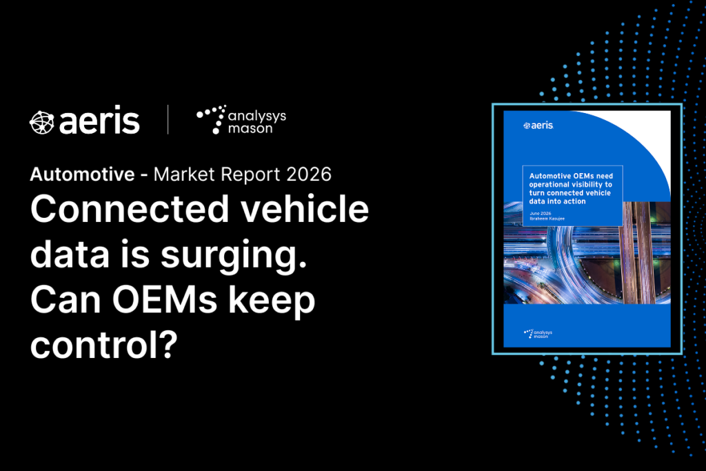 The connected vehicle market is growing fast.