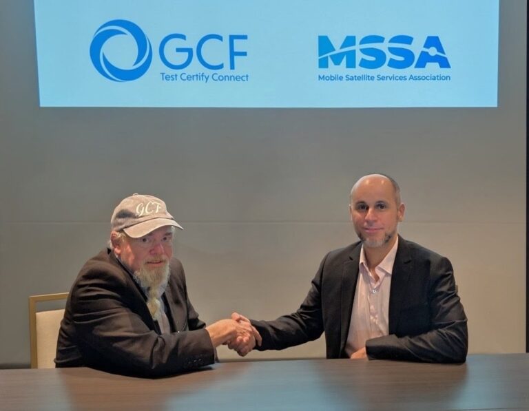 GCF and MSSA sign Memorandum of Understanding to advance global NTN certification and interoperability